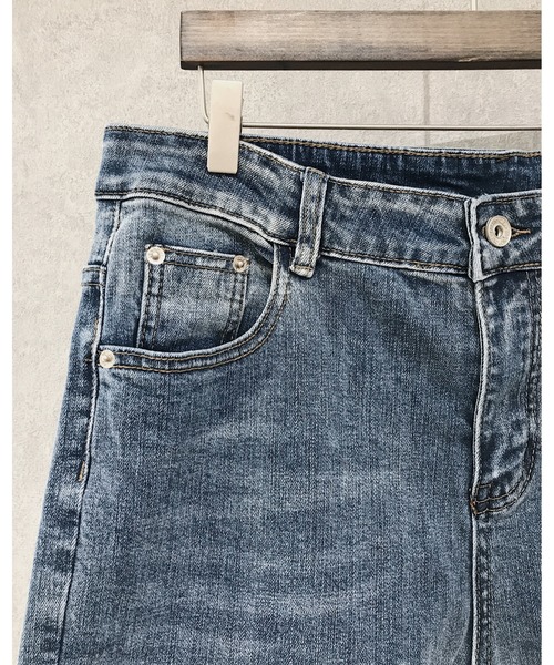 Niell（ニール）の「ストレッチツイル スキニーパンツ（チノパンツ・メンズ・ホワイト/ブラック/インディゴブルー・S/M/L/XS）」の6枚目の写真