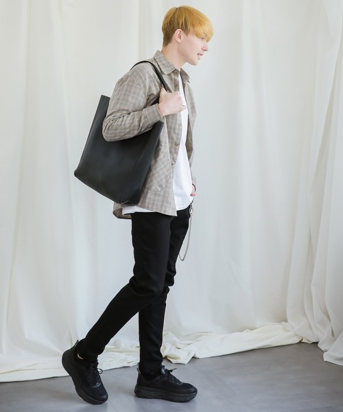 Niell（ニール）の「ストレッチツイル スキニーパンツ（チノパンツ・メンズ・ホワイト/ブラック/インディゴブルー・S/M/L/XS）」の21枚目の写真