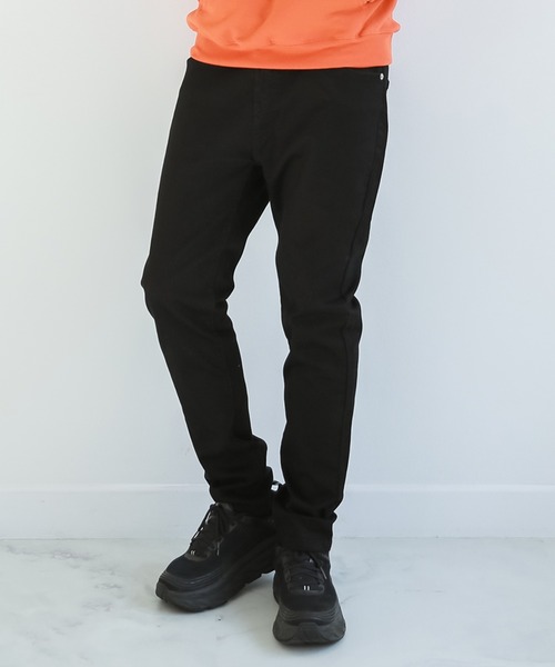 Niell（ニール）の「ストレッチツイル スキニーパンツ（チノパンツ・メンズ・ホワイト/ブラック/インディゴブルー・S/M/L/XS）」の14枚目の写真
