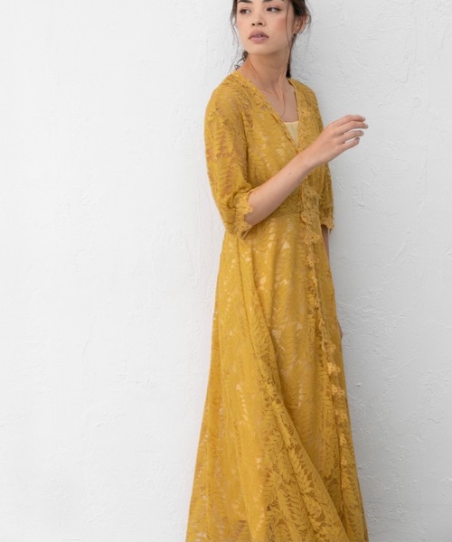 セール フロントボタンレースドレス ワンピース Smeralda スメラルダ のファッション通販 Zozotown