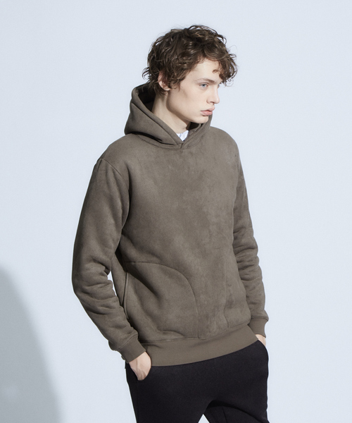 ABAHOUSE(アバハウス)の「【展開店舗限定】裏ボアフェイクスエードパーカー(パーカー・メンズ・ブラック/カーキ/オレンジ系その他・46/48)」の7枚目の写真
