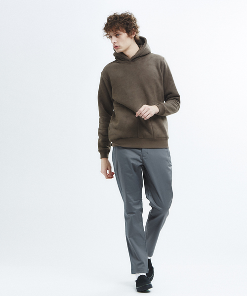 ABAHOUSE(アバハウス)の「【展開店舗限定】裏ボアフェイクスエードパーカー(パーカー・メンズ・ブラック/カーキ/オレンジ系その他・46/48)」の9枚目の写真
