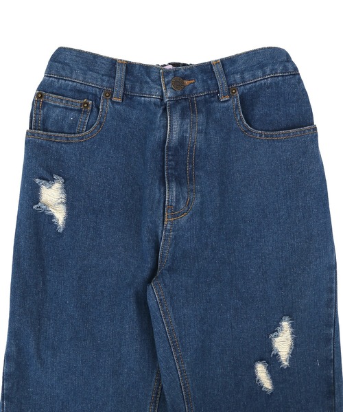 PUNYUS（プニュズ）の「ボーイズデニムパンツ（デニムパンツ・レディース・インディゴブルー/ホワイト/ダークインディゴブルー/ブラック系その他・1/2/4/3）」の10枚目の写真