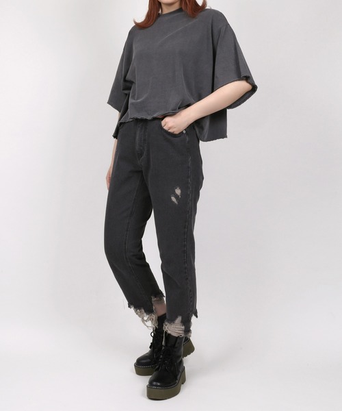 PUNYUS（プニュズ）の「ボーイズデニムパンツ（デニムパンツ・レディース・インディゴブルー/ホワイト/ダークインディゴブルー/ブラック系その他・1/2/4/3）」の19枚目の写真