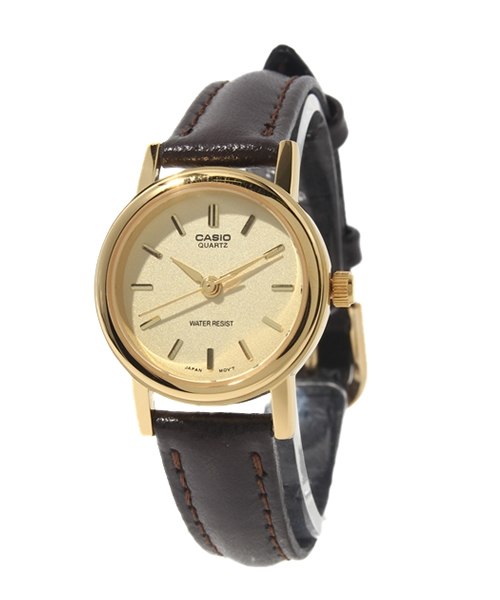 Chico（チコ）の「【CASIO】 CLASSIC　ANALOG（アナログ腕時計・レディース・ブラック/ブラウン・FREE）」の2枚目の写真