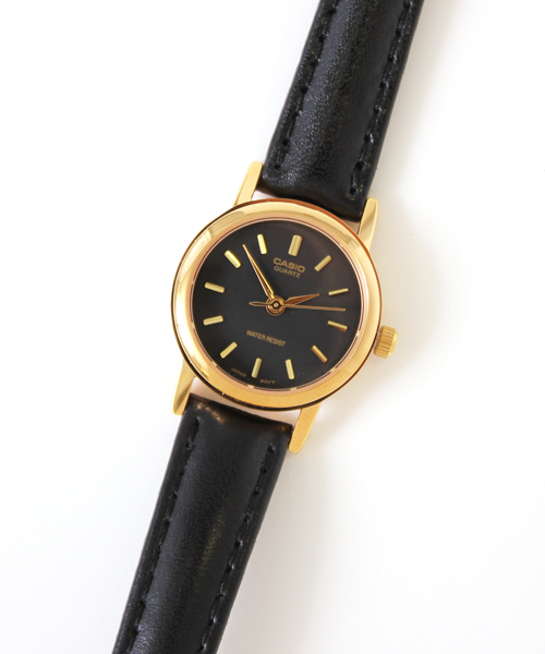 Chico（チコ）の「【CASIO】 CLASSIC　ANALOG（アナログ腕時計・レディース・ブラック/ブラウン・FREE）」の5枚目の写真