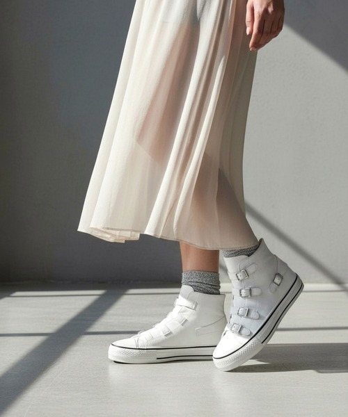 ASH/アッシュ【VIRGIN】ベルトハイカットスニーカー インヒール ロック