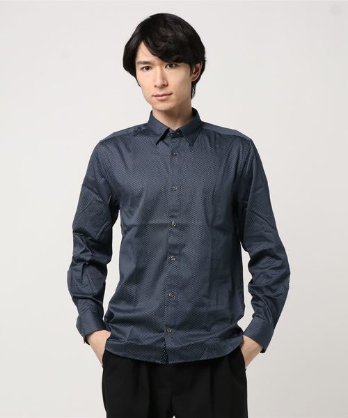 Ted Baker(テッドベーカー)の「TILLNOW(シャツ/ブラウス)」|ネイビー