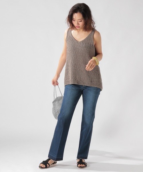 BAYFLOW（ベイフロー）の「セミフレアデニム（デニムパンツ・レディース・ブルー/ライトブルー・MEDIUM/SMALL/LARGE）」の14枚目の写真