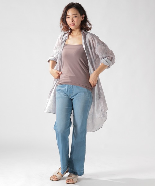 BAYFLOW（ベイフロー）の「セミフレアデニム（デニムパンツ・レディース・ブルー/ライトブルー・MEDIUM/SMALL/LARGE）」の9枚目の写真