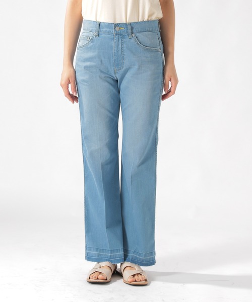 BAYFLOW（ベイフロー）の「セミフレアデニム（デニムパンツ・レディース・ブルー/ライトブルー・MEDIUM/SMALL/LARGE）」の16枚目の写真
