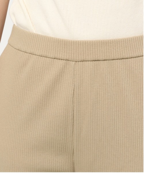 A part by（アパートバイ）の「【WEB限定カラー】Cリブカットフレアパンツ　911240（その他パンツ・レディース・ベージュ/ブラウン/ブルー系その他5/ピンク系その他4/オレンジ系その他5/グリーン系その他4/パープル系その他2・FREE）」の10枚目の写真
