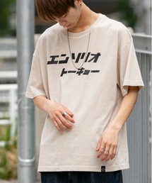 En serio TOKYO | 吸湿速乾機能ボディ/カタカナロゴ&バックフォト/ルーズシルエットTシャツ/【FAST TOWN】(Tシャツ/カットソー)
