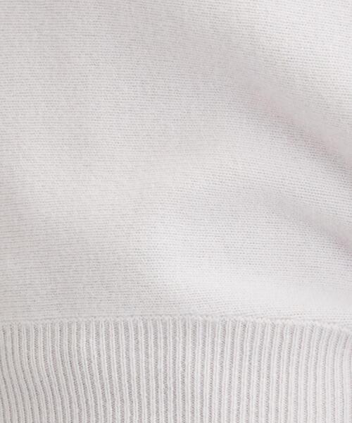 green label relaxing（グリーンレーベルリラクシング）の「D ウール ドルマン Vネック プルオーバー ニット（ニット/セーター・レディース・ライラック/ダークブラウン/ナチュラル/オリーブ・FREE）」の20枚目の写真