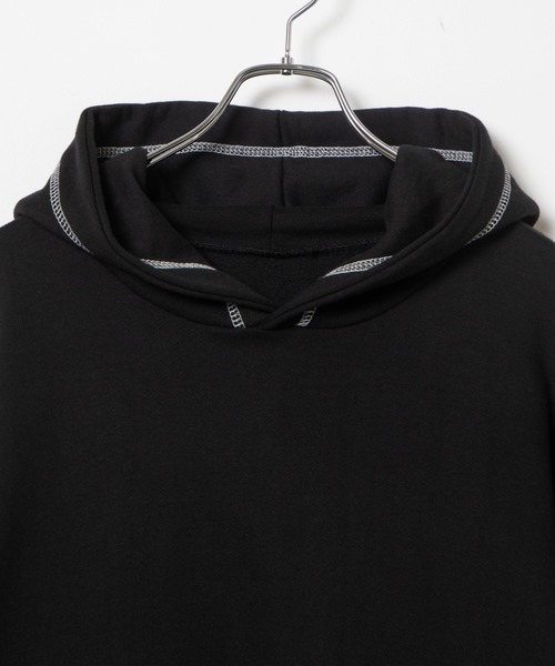 DING（ディング）の「DING/ステッチパーカー（パーカー・レディース・ブラック・FREE）」の2枚目の写真