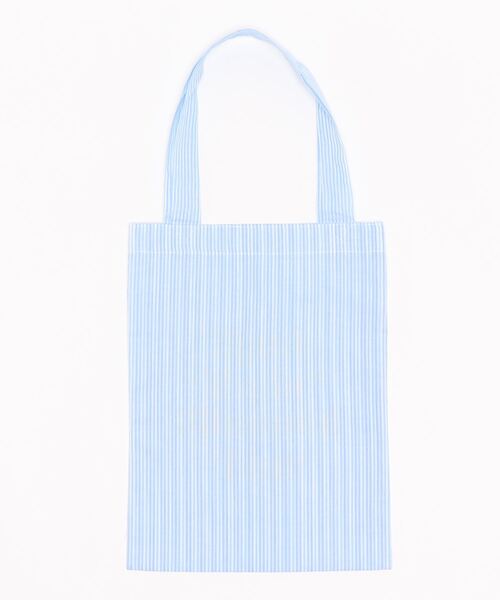 FRUIT OF THE LOOM（フルーツオブザルーム）の「ストライプ リバーシブルトートバッグ（トートバッグ・レディース・サックスブルー/ネイビー/レッド・FREE）」の4枚目の写真