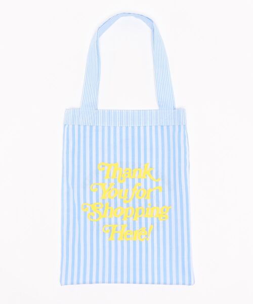 FRUIT OF THE LOOM（フルーツオブザルーム）の「ストライプ リバーシブルトートバッグ（トートバッグ・レディース・サックスブルー/ネイビー/レッド・FREE）」の5枚目の写真