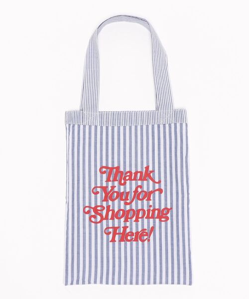 FRUIT OF THE LOOM（フルーツオブザルーム）の「ストライプ リバーシブルトートバッグ（トートバッグ・レディース・サックスブルー/ネイビー/レッド・FREE）」の6枚目の写真