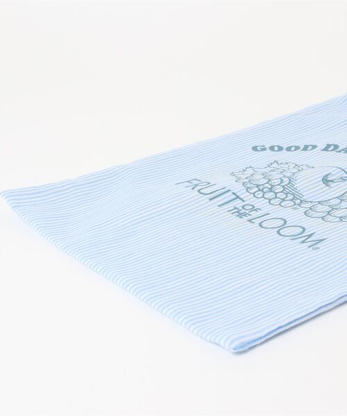 FRUIT OF THE LOOM（フルーツオブザルーム）の「ストライプ リバーシブルトートバッグ（トートバッグ・レディース・サックスブルー/ネイビー/レッド・FREE）」の8枚目の写真