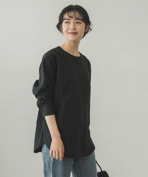 かぐれ（カグレ）の「トリプルガーゼチュニックプルオーバー（シャツ