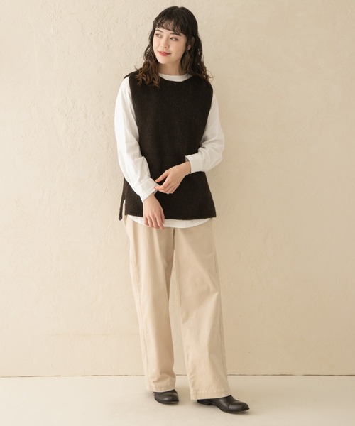 かぐれ（カグレ）の「トリプルガーゼチュニックプルオーバー（シャツ