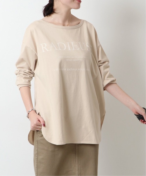 Spick & Span（スピックアンドスパン）の「RADIEUSEロゴロングT