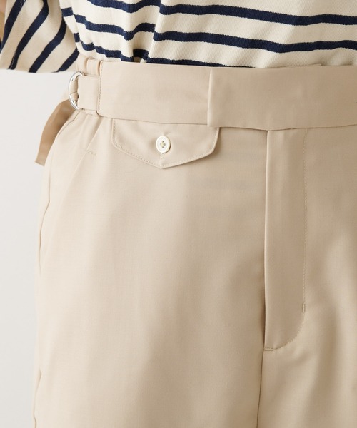 Chico（チコ）の「スラックスハーフパンツ/セットアップ（スラックス・レディース・ブラック/グレー/ライトベージュ・FREE）」の11枚目の写真