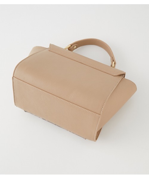 AZUL by moussy（アズールバイマウジー）の「RING FLAP BAG/リングフラップバッグ（ショルダーバッグ・レディース・ブラック/ブラック系その他/ベージュ系その他・FREE）」の15枚目の写真