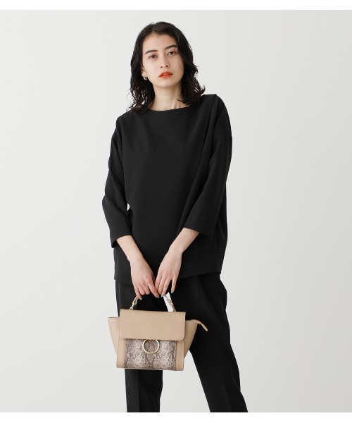 AZUL by moussy（アズールバイマウジー）の「RING FLAP BAG/リングフラップバッグ（ショルダーバッグ・レディース・ブラック/ブラック系その他/ベージュ系その他・FREE）」の18枚目の写真