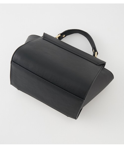 AZUL by moussy（アズールバイマウジー）の「RING FLAP BAG/リングフラップバッグ（ショルダーバッグ・レディース・ブラック/ブラック系その他/ベージュ系その他・FREE）」の21枚目の写真