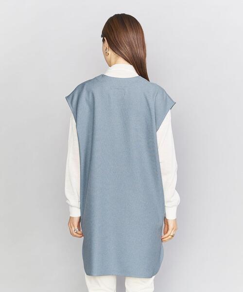 BEAUTY&YOUTH UNITED ARROWS（ビューティーアンドユースユナイテッドアローズ）の「＜SUPP.NO ONE ELSE＞フロントボタンベスト（ベスト・レディース・ライトブルー・FREE）」の4枚目の写真