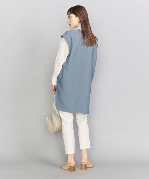 BEAUTY&YOUTH UNITED ARROWS（ビューティーアンドユースユナイテッドアローズ）の「＜SUPP.NO ONE ELSE＞フロントボタンベスト（ベスト・レディース・ライトブルー・FREE）」の6枚目の写真