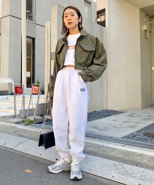 WHO'S WHO gallery（フーズフーギャラリー）の「ミリタリーブルゾン（ブルゾン・レディース・カーキ・FREE）」の21枚目の写真