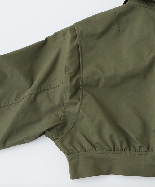 WHO'S WHO gallery（フーズフーギャラリー）の「ミリタリーブルゾン（ブルゾン・レディース・カーキ・FREE）」の9枚目の写真