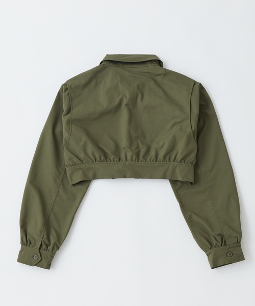 WHO'S WHO gallery（フーズフーギャラリー）の「ミリタリーブルゾン（ブルゾン・レディース・カーキ・FREE）」の10枚目の写真
