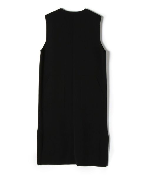 SHIPS(シップス)の「PrimaryNavyLabel:ミラノリブ ジレワンピース(ニット/セーター・レディース・ダークグレー/ブラック・ONE SIZE)」の5枚目の写真