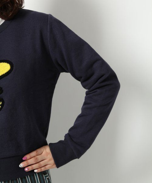 Heather（ヘザー）の「WOODSTOCKウラケトップス　555443（スウェット・レディース・グレー/グリーン/ネイビー・FREE）」の12枚目の写真