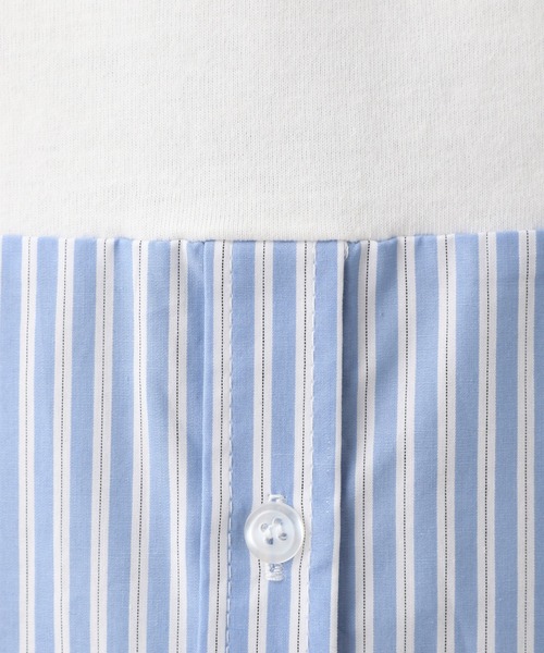 LEPSIM（レプシィム）の「ゼンゴギレイヤードタンク　928782（タンクトップ・レディース・オフホワイト/ブルー/キナリ/ブルー系その他・MEDIUM/LARGE）」の11枚目の写真