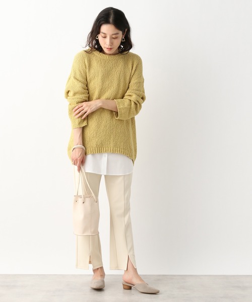 LEPSIM（レプシィム）の「ゼンゴギレイヤードタンク　928782（タンクトップ・レディース・オフホワイト/ブルー/キナリ/ブルー系その他・MEDIUM/LARGE）」の9枚目の写真