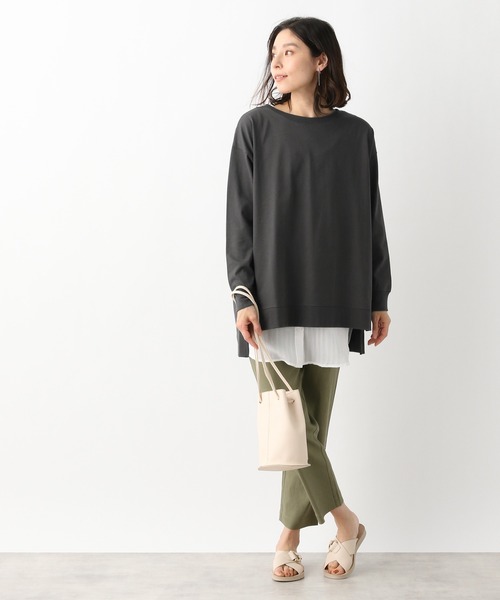 LEPSIM（レプシィム）の「ゼンゴギレイヤードタンク　928782（タンクトップ・レディース・オフホワイト/ブルー/キナリ/ブルー系その他・MEDIUM/LARGE）」の20枚目の写真