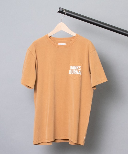 BANKS(バンクス)の「【 BANKS / バンクス 】SHORES TEE バンクスジャーナル ショアーズ Tシャツ(Tシャツ/カットソー・メンズ・ブラウン/オフホワイト/ブラック・MEDIUM/SMALL/X-LARGE/LARGE)」の3枚目の写真