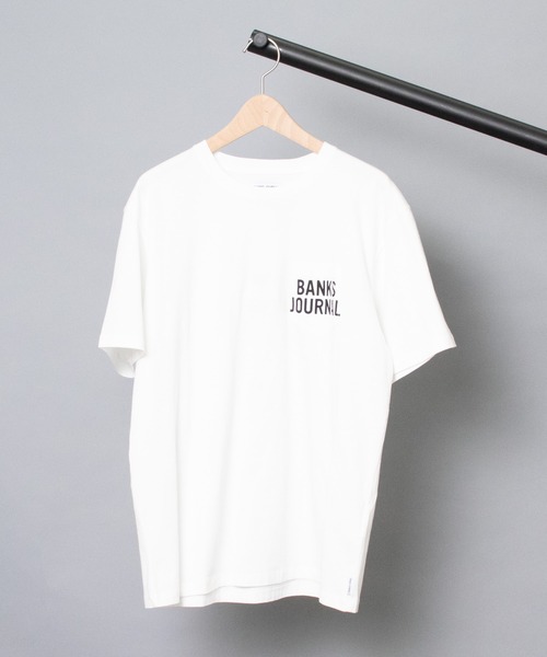 BANKS(バンクス)の「【 BANKS / バンクス 】SHORES TEE バンクスジャーナル ショアーズ Tシャツ(Tシャツ/カットソー・メンズ・ブラウン/オフホワイト/ブラック・MEDIUM/SMALL/X-LARGE/LARGE)」の2枚目の写真