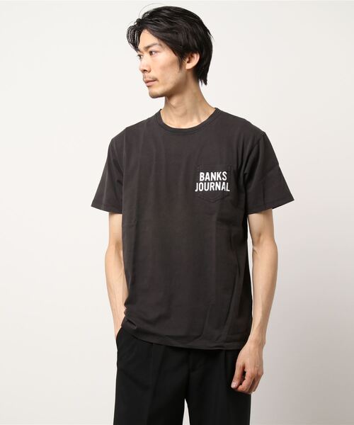 BANKS(バンクス)の「【 BANKS / バンクス 】SHORES TEE バンクスジャーナル ショアーズ Tシャツ(Tシャツ/カットソー・メンズ・ブラウン/オフホワイト/ブラック・MEDIUM/SMALL/X-LARGE/LARGE)」の13枚目の写真
