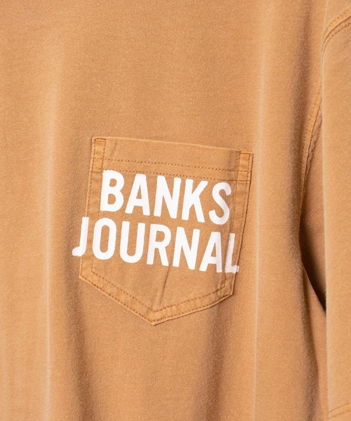 BANKS(バンクス)の「【 BANKS / バンクス 】SHORES TEE バンクスジャーナル ショアーズ Tシャツ(Tシャツ/カットソー・メンズ・ブラウン/オフホワイト/ブラック・MEDIUM/SMALL/X-LARGE/LARGE)」の9枚目の写真