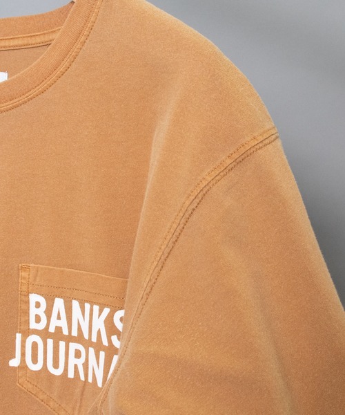 BANKS(バンクス)の「【 BANKS / バンクス 】SHORES TEE バンクスジャーナル ショアーズ Tシャツ(Tシャツ/カットソー・メンズ・ブラウン/オフホワイト/ブラック・MEDIUM/SMALL/X-LARGE/LARGE)」の8枚目の写真