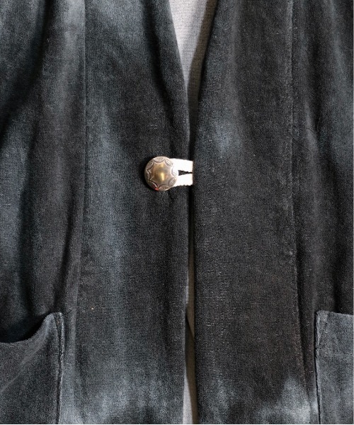 SUNNY SPORTS(サニースポーツ)の「SUNNY SPORTS / サニースポーツ PILE MEXCAN CARDIGAN(カーディガン/ボレロ・メンズ・ブラック/グレー/チャコール/ブラウン・MEDIUM/LARGE)」の13枚目の写真