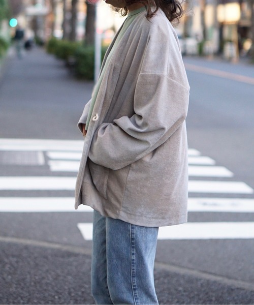 SUNNY SPORTS(サニースポーツ)の「SUNNY SPORTS / サニースポーツ PILE MEXCAN CARDIGAN(カーディガン/ボレロ・メンズ・ブラック/グレー/チャコール/ブラウン・MEDIUM/LARGE)」の20枚目の写真