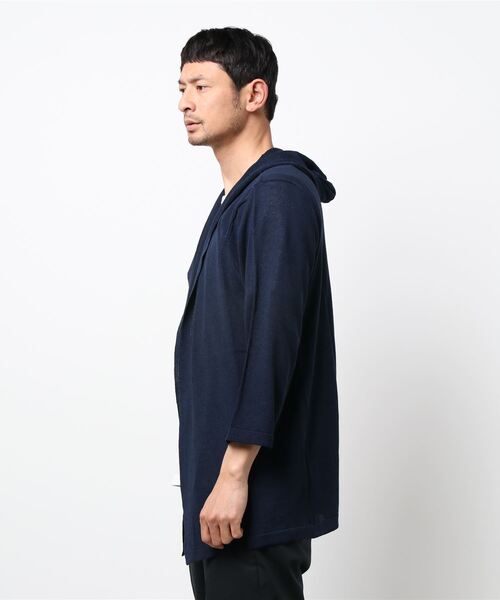 COMME CA ISM（コムサイズム）の「★ＴＶドラマ着用商品★ Ｔシャツセット ボタンレスカーディガン（カーディガン/ボレロ・メンズ・ネイビー/グレー/サックスブルー・MEDIUM/LARGE）」の5枚目の写真