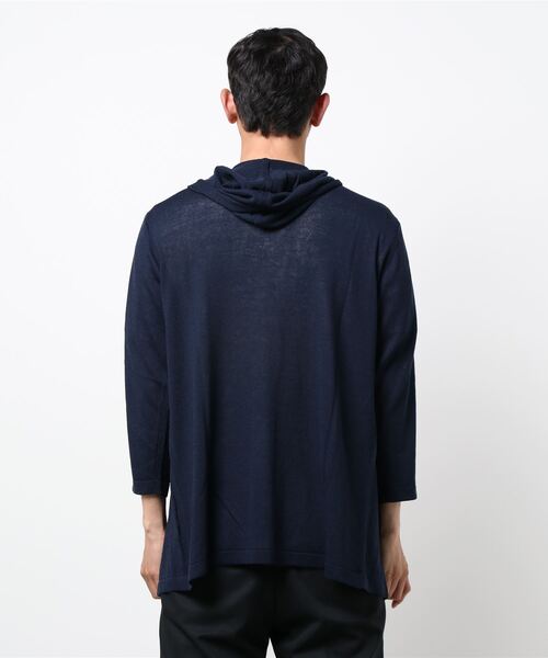 COMME CA ISM（コムサイズム）の「★ＴＶドラマ着用商品★ Ｔシャツセット ボタンレスカーディガン（カーディガン/ボレロ・メンズ・ネイビー/グレー/サックスブルー・MEDIUM/LARGE）」の4枚目の写真