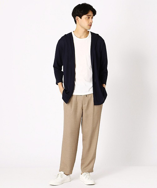 COMME CA ISM（コムサイズム）の「★ＴＶドラマ着用商品★ Ｔシャツセット ボタンレスカーディガン（カーディガン/ボレロ・メンズ・ネイビー/グレー/サックスブルー・MEDIUM/LARGE）」の14枚目の写真